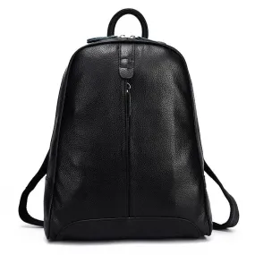 100% Soft Genuine Leather Fashion Women Backpack