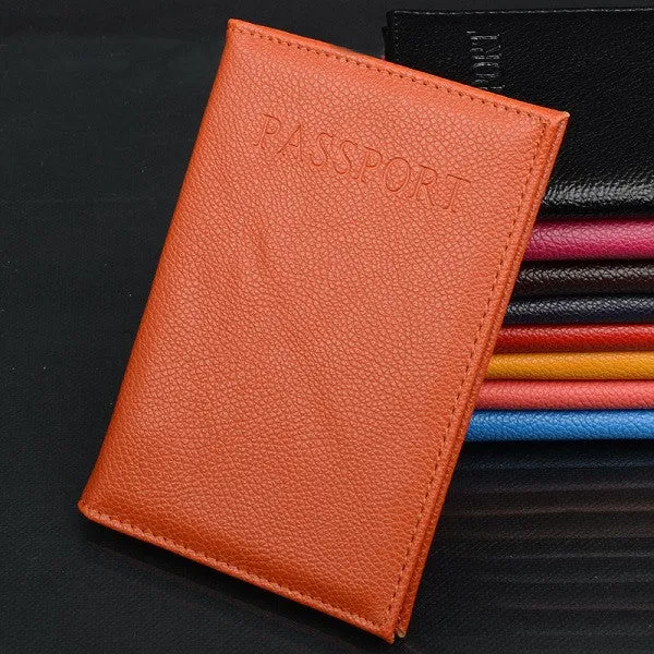 2016 New High Quality Travel Passport Holder Card Cover on the Case for Women's Men Adventure porta passaporte pasport paspoort