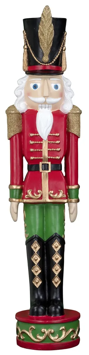 3' Red and Green Christmas Nutcracker