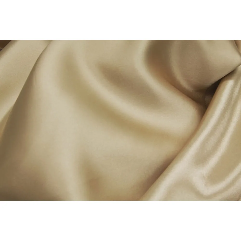 40 yds Satin Fabric Roll - Champagne