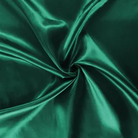 40 yds Satin Fabric Roll - Emerald Green