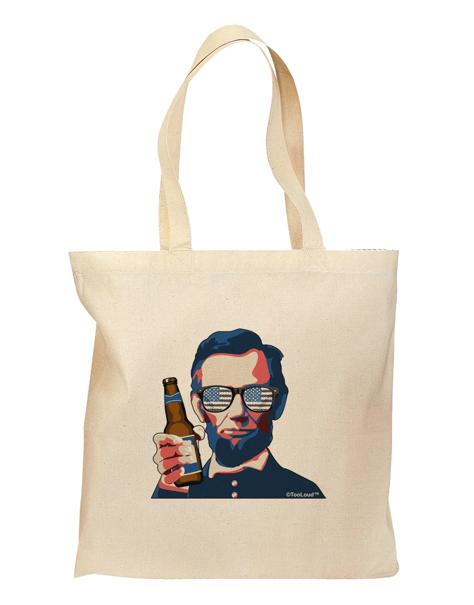 Abraham Drinkoln Grocery Tote Bag