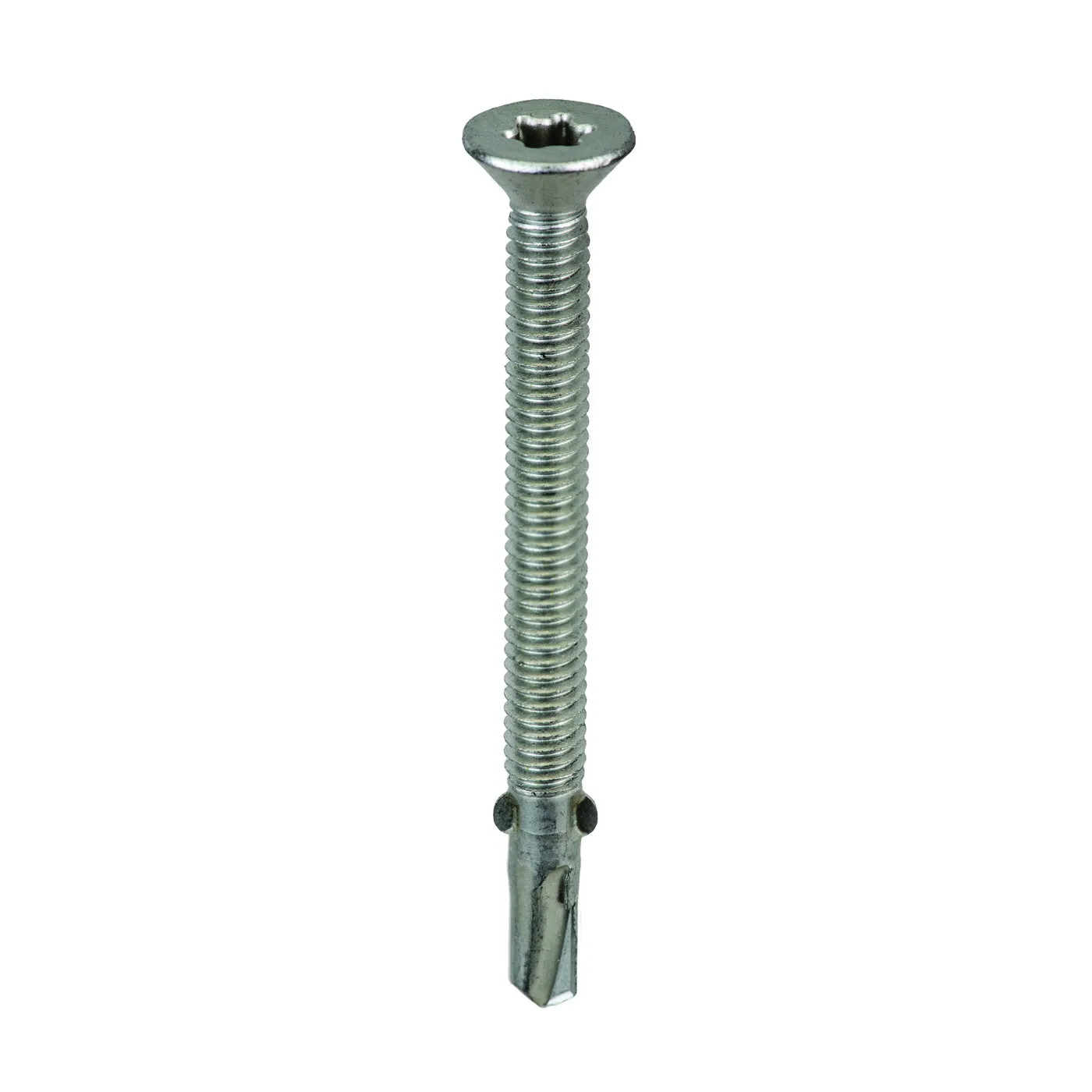 Acorn International S-WM12212G250 Screw, #12 Thread, Star Drive, Self-Tapping, Winged Point, Galvanized Steel, 250 BAG