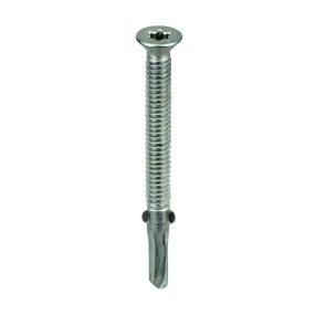 Acorn International S-WM14234G250 Screw, #14 Thread, Star Drive, Self-Tapping, Winged Point, Galvanized Steel, 250 BAG