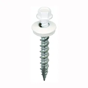 Acorn International SW-MW15BW250 Screw, #9 Thread, High-Low, Twin Lead Thread, Hex Drive, Self-Tapping, Type 17 Point