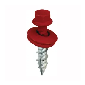 Acorn International SW-MW1BR250 Screw, #9 Thread, High-Low, Twin Lead Thread, Hex Drive, Self-Tapping, Type 17 Point