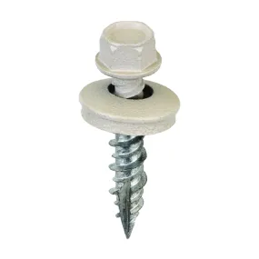 Acorn International SW-MW1LG250 Screw, #9 Thread, High-Low, Twin Lead Thread, Hex Drive, Self-Tapping, Type 17 Point