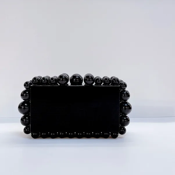 Acrylic Cloud Clutch Bag