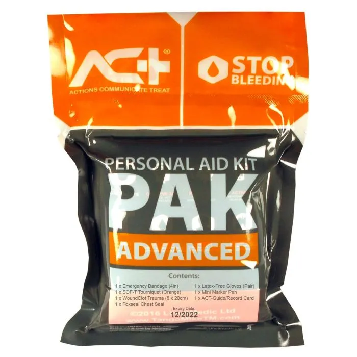 ACT-PAK Bleeding Control Kit (Advanced - Celox)