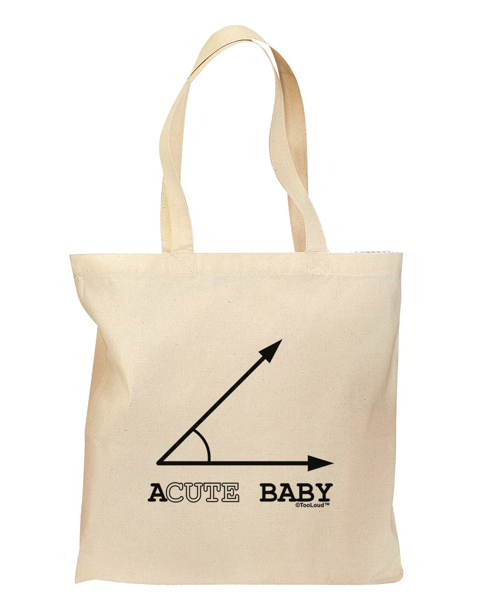 Acute Baby Grocery Tote Bag