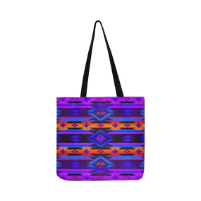 Adobe Morning Reusable Shopping Bag (Two sides)