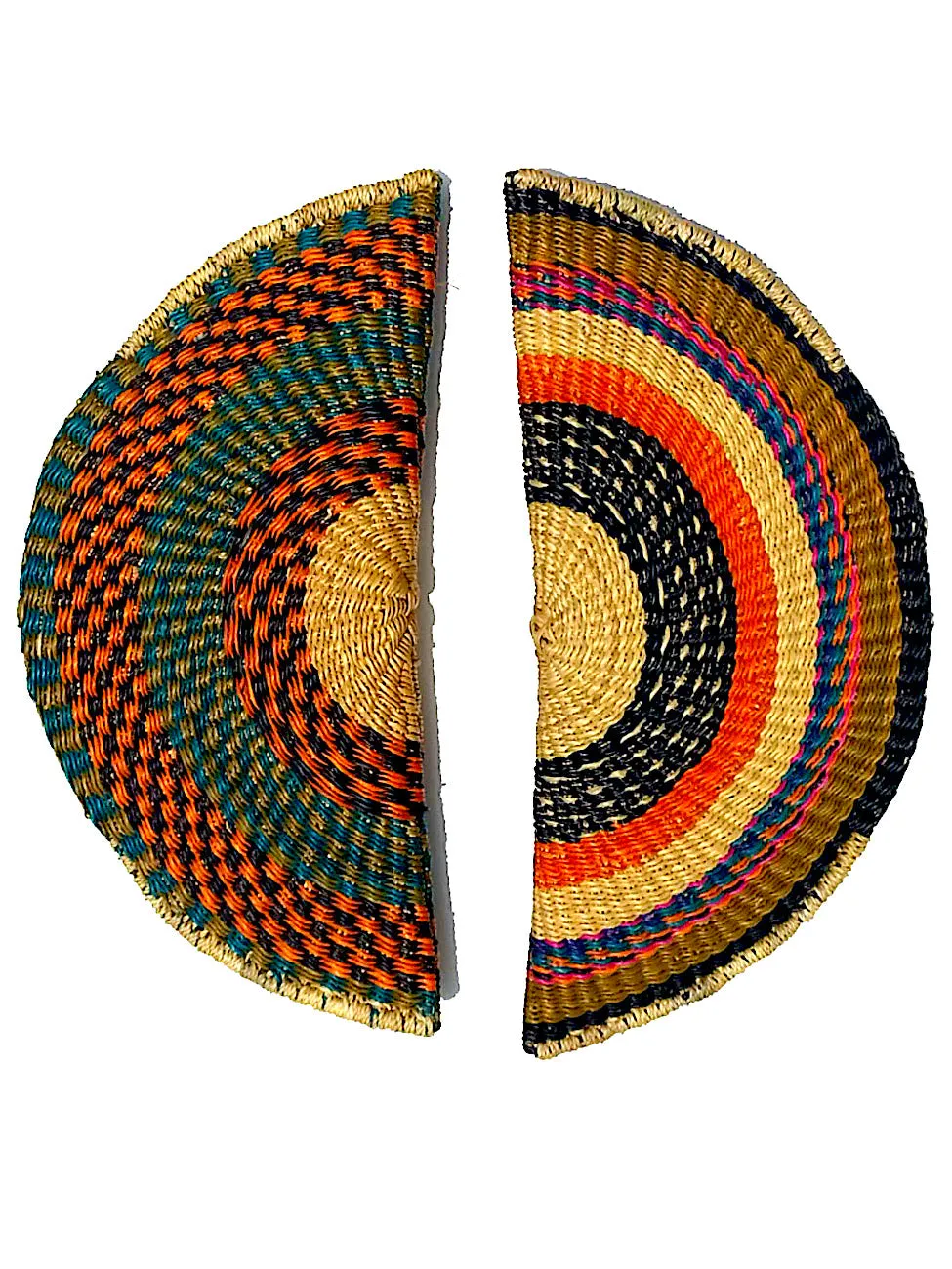 African Half Moon Clutch