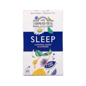 AHMAD TEA SLEEP CAMOMILE, HONEY & LAVENDER 20PCS