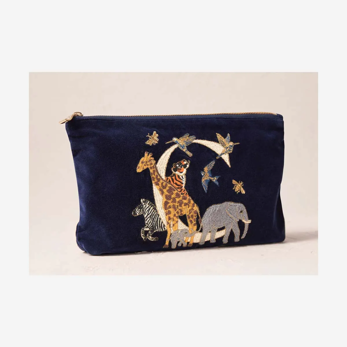 ALPHABET NAVY EVERYDAY POUCH C