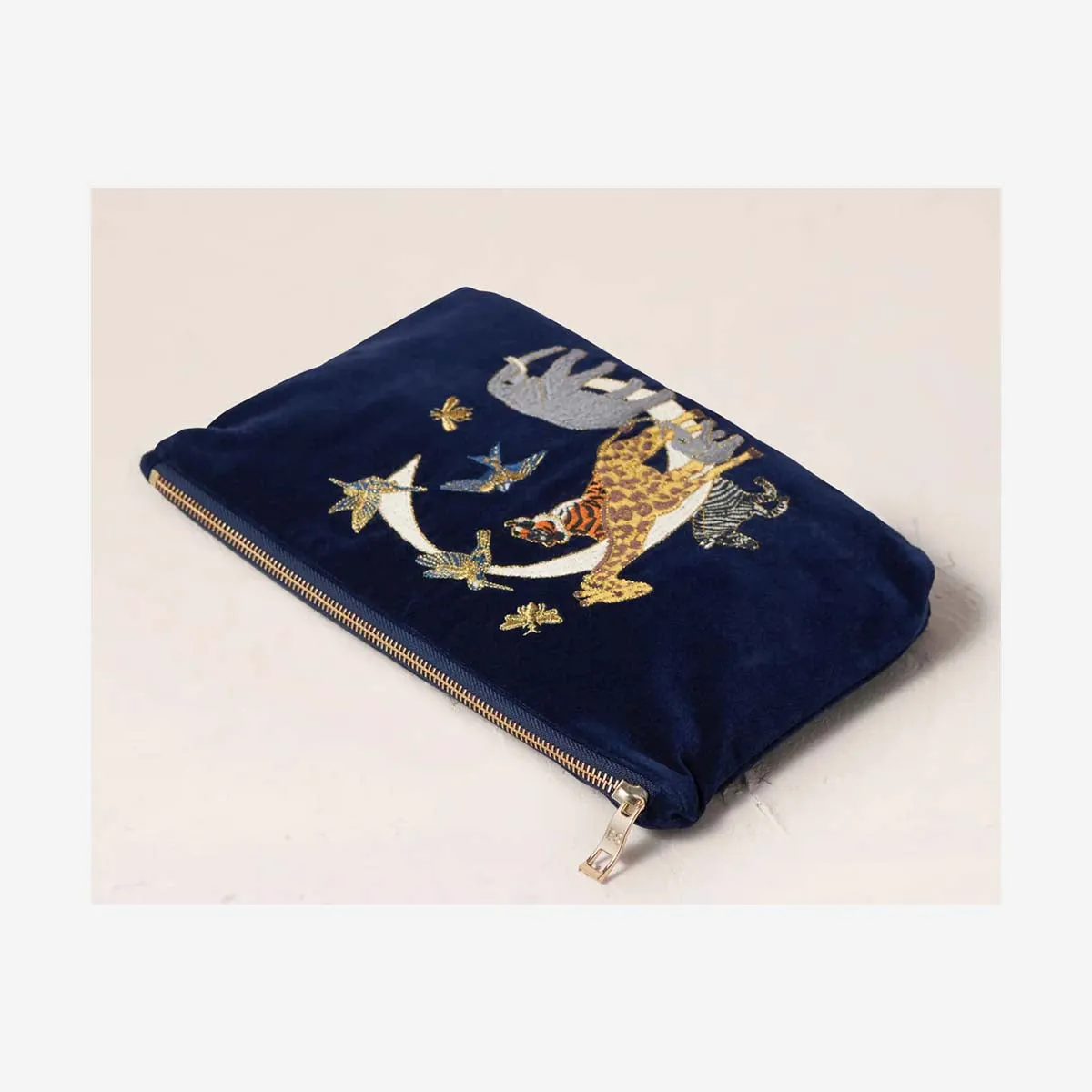 ALPHABET NAVY EVERYDAY POUCH C