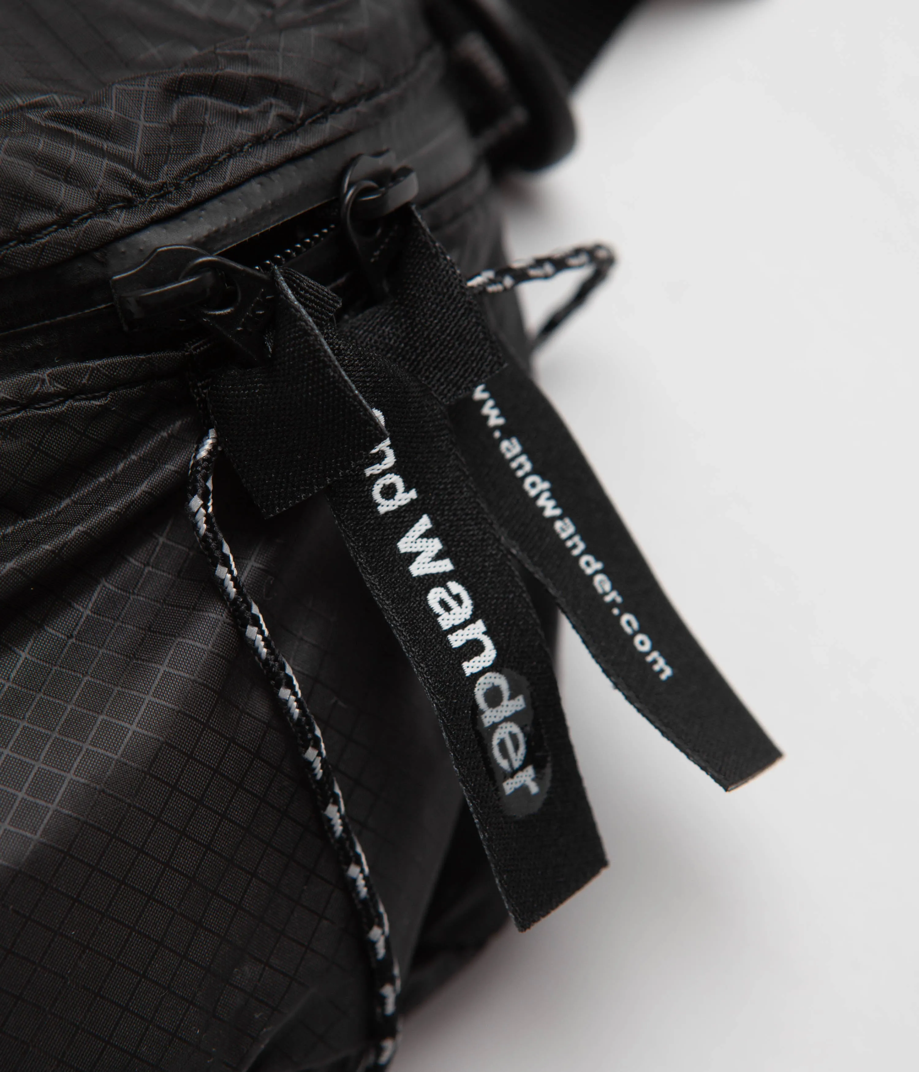 and wander Sil Waist Bag - Charcoal