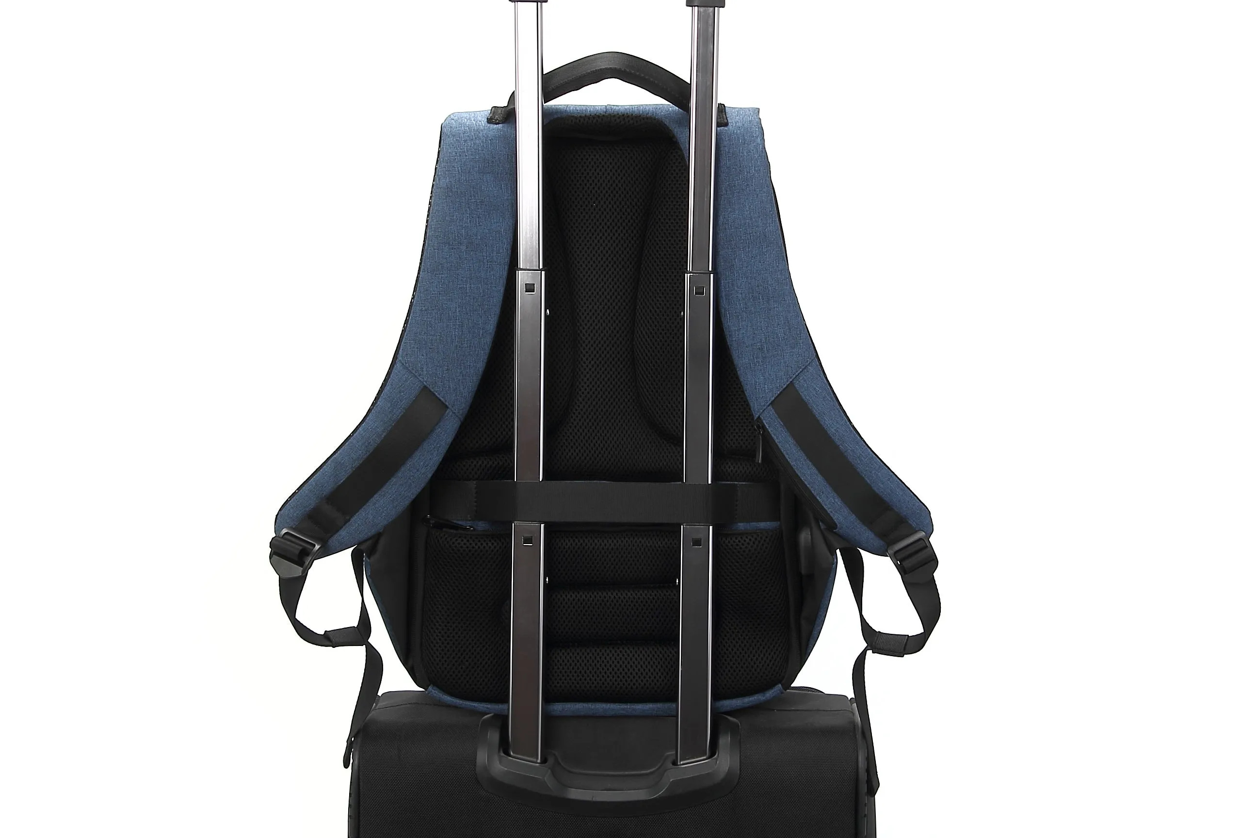 Anti-Theft Backpack for 13” Laptop with Integrated USB Charging Port