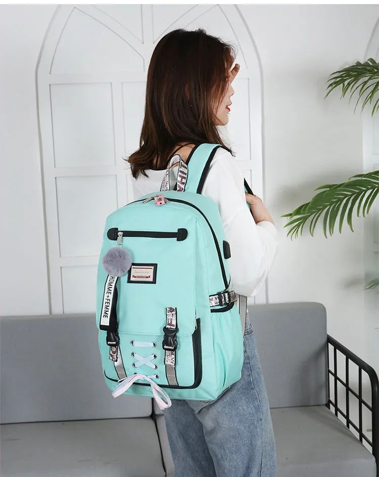 Anti Theft Backpack With Lock