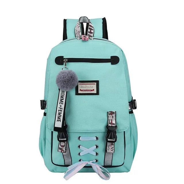 Anti Theft Backpack With Lock