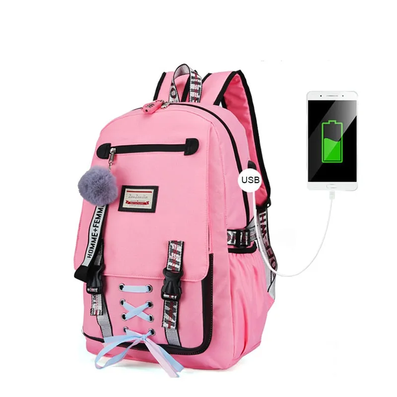 Anti Theft Backpack With Lock