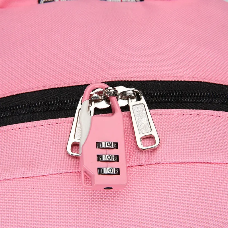 Anti Theft Backpack With Lock