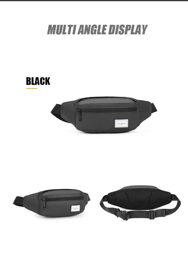 Arctic Hunter YB14001 Waist Bag(Black)