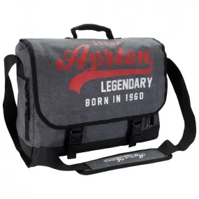 Ayrton Senna Laptop Bag, Legendary, 40x32x13 cm, Grey, 2018