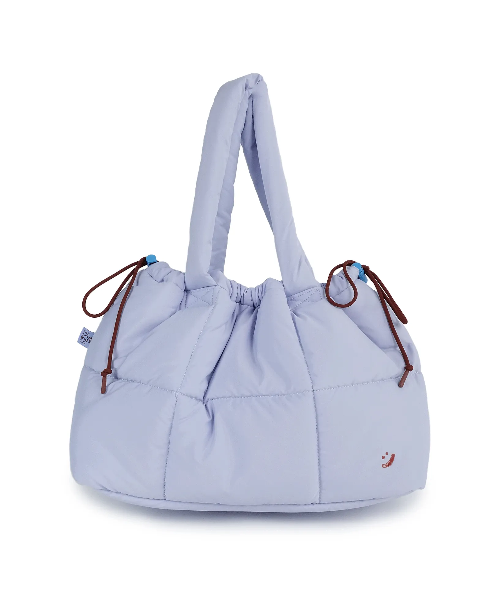 Baby Blue Marshmallow Midi Tote