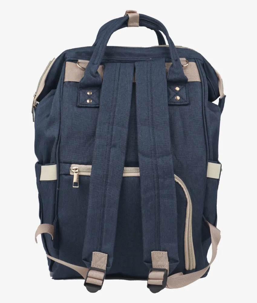 Baby Diaper Backpack - Navy Blue