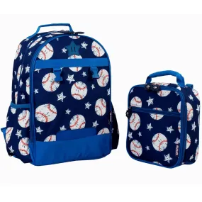 Backpack & Lunchbox Set, Baseball