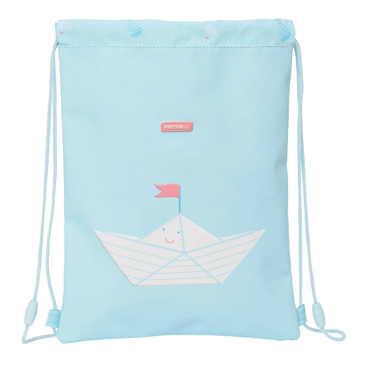 Backpack with Strings Safta Blue 26 x 34 x 1 cm Ship