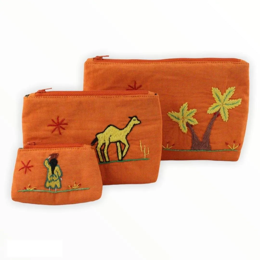 Bahia Handcrafted Cosmetic Bags