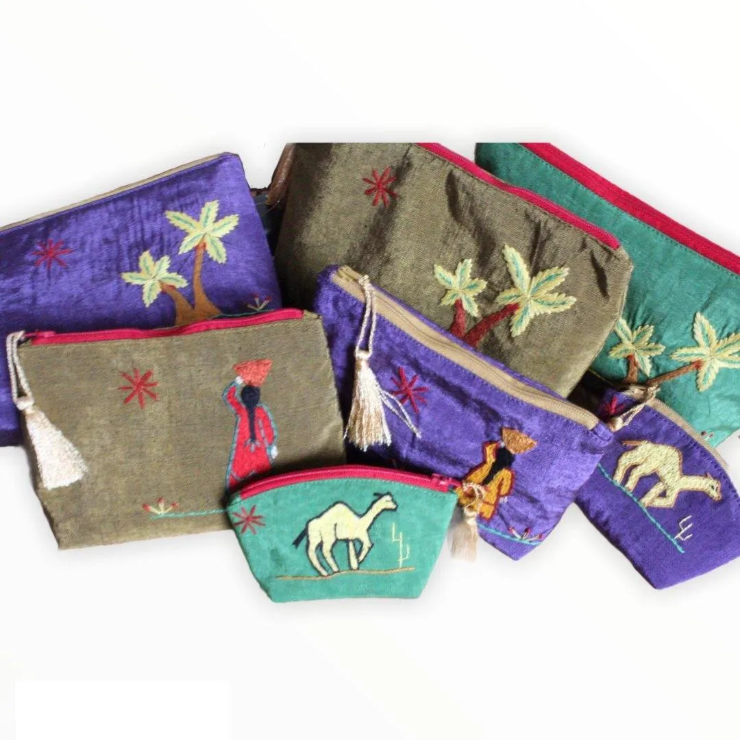 Bahia Handcrafted Cosmetic Bags