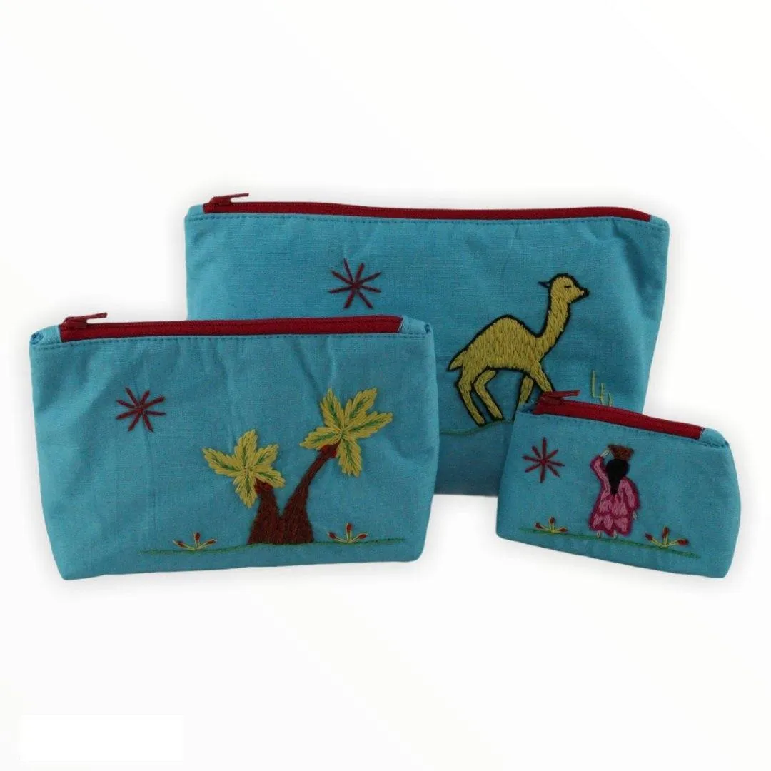 Bahia Handcrafted Cosmetic Bags