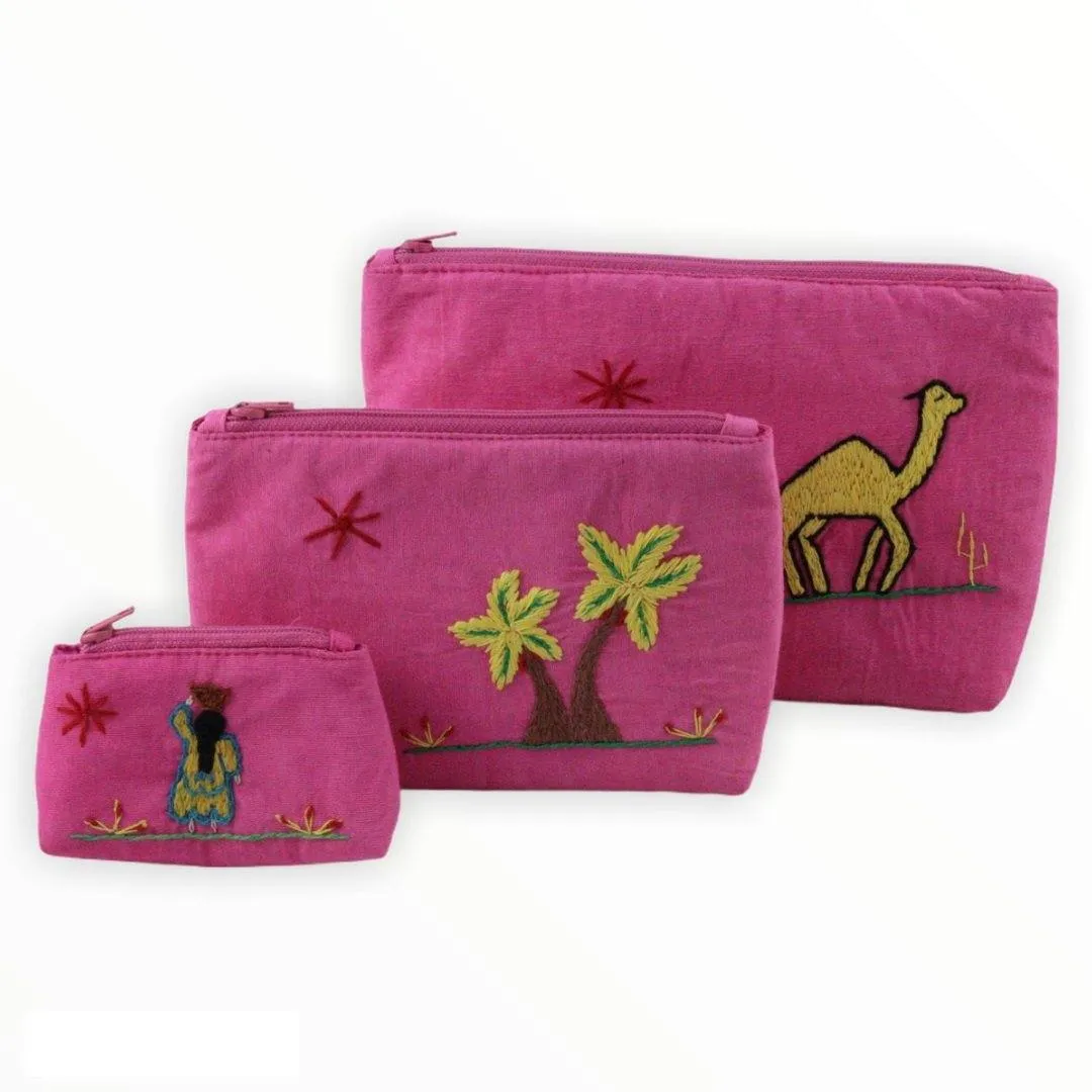 Bahia Handcrafted Cosmetic Bags