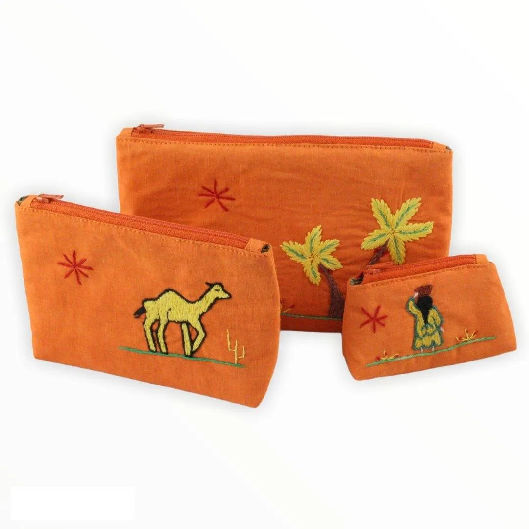 Bahia Handcrafted Cosmetic Bags