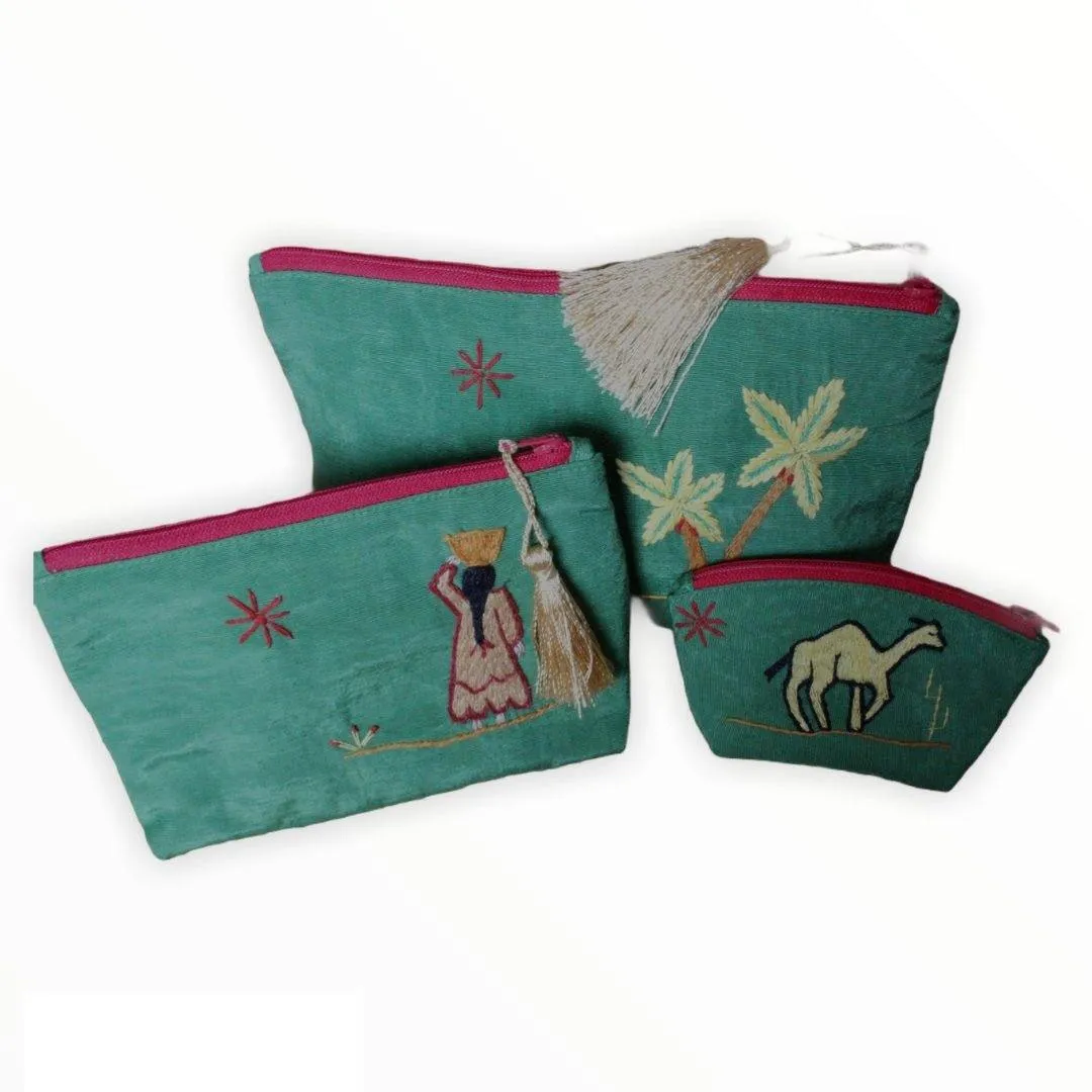 Bahia Handcrafted Cosmetic Bags