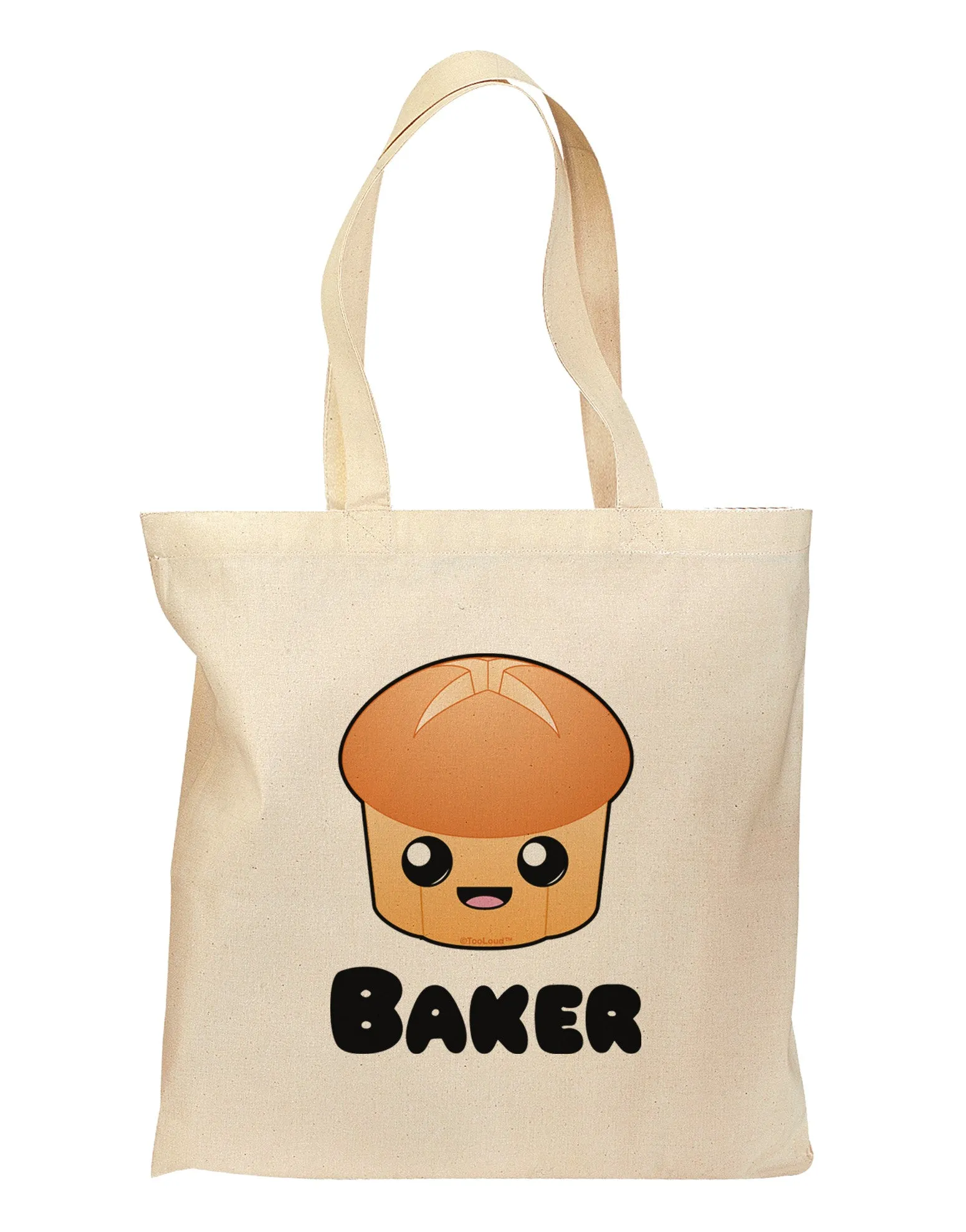 Baker Cute Roll Grocery Tote Bag