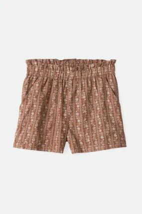 Balboa Linen Short - Bison