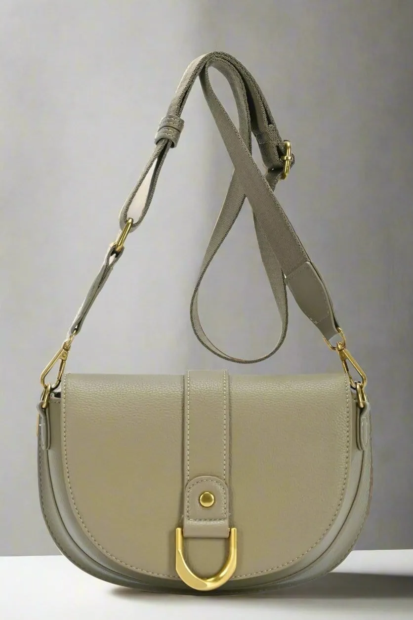 BGA7640 Allie Saddle Crossbody Bag