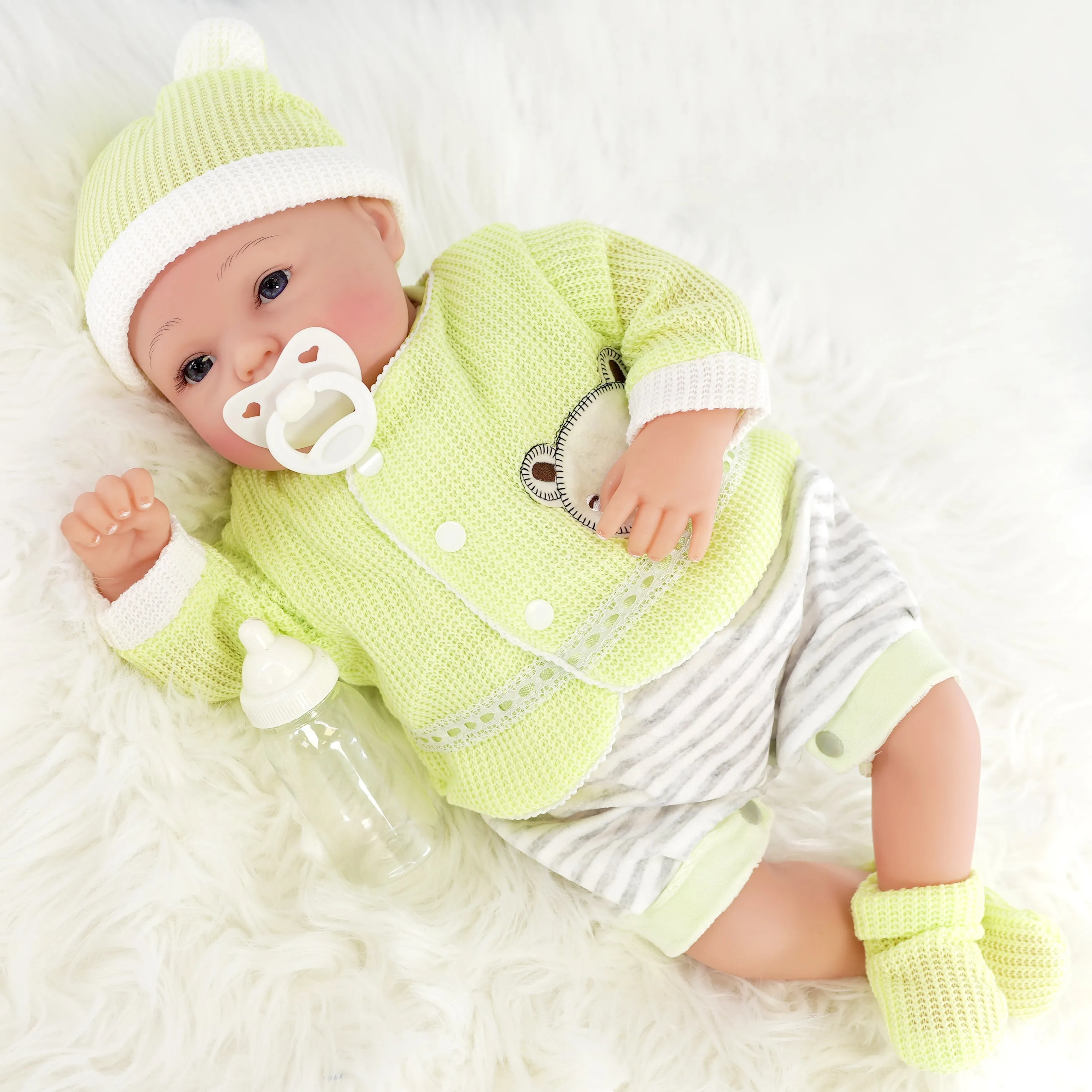 BiBi Doll Reborn Boy "Sunny" (50 cm / 20")