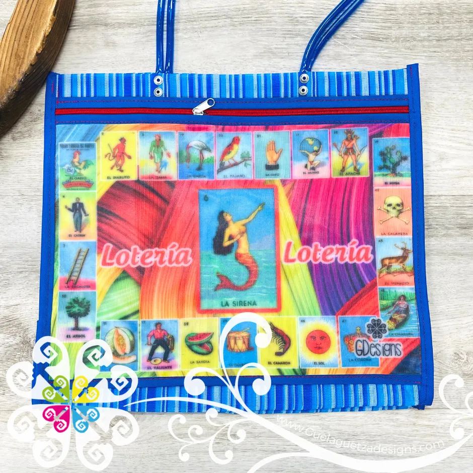 Blue Lines Large Loteria - Shopping Morral