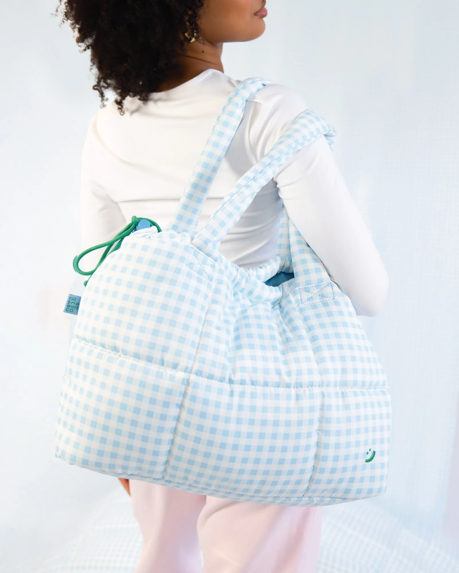 Blueberry Marshmallow Midi Tote