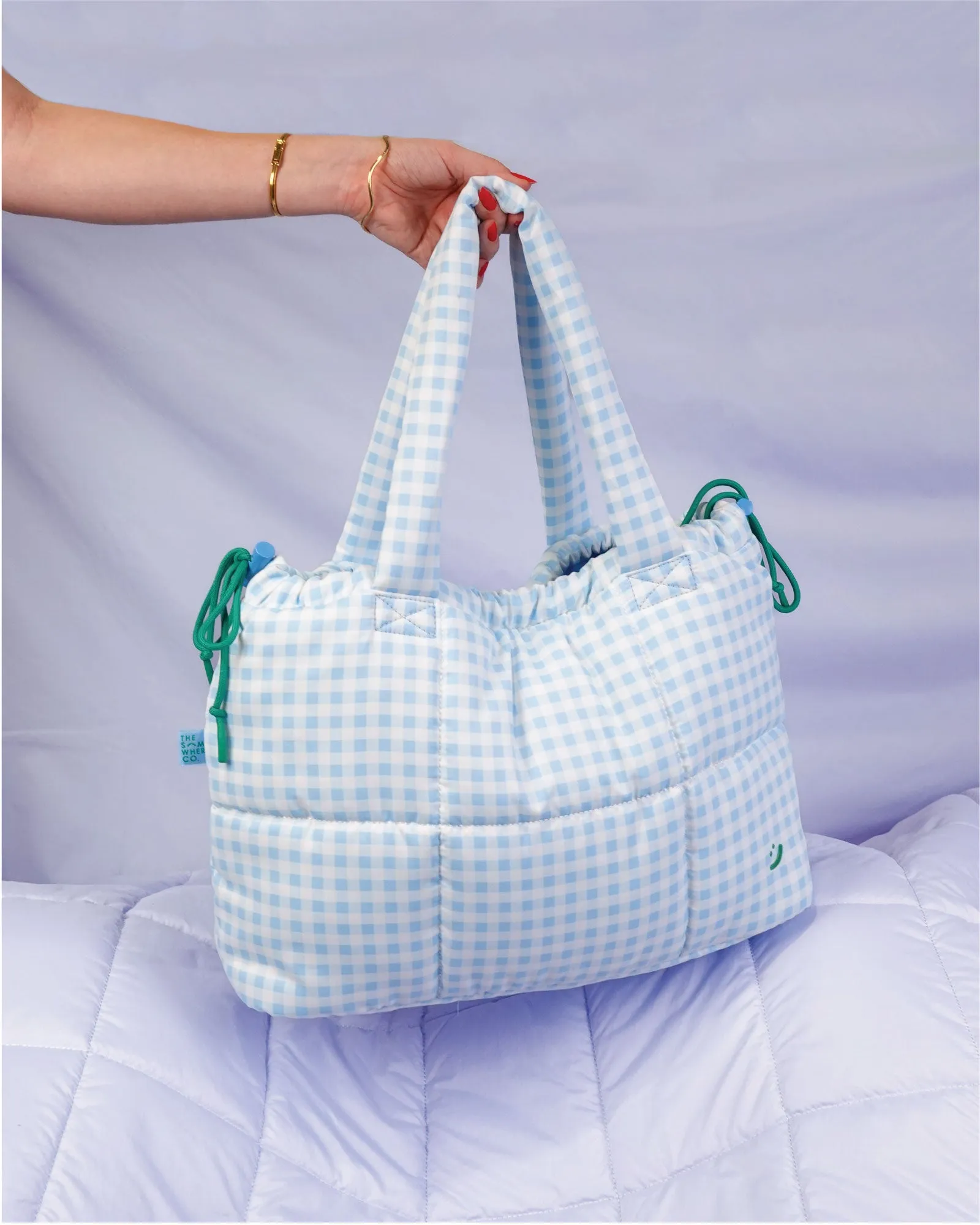 Blueberry Marshmallow Midi Tote