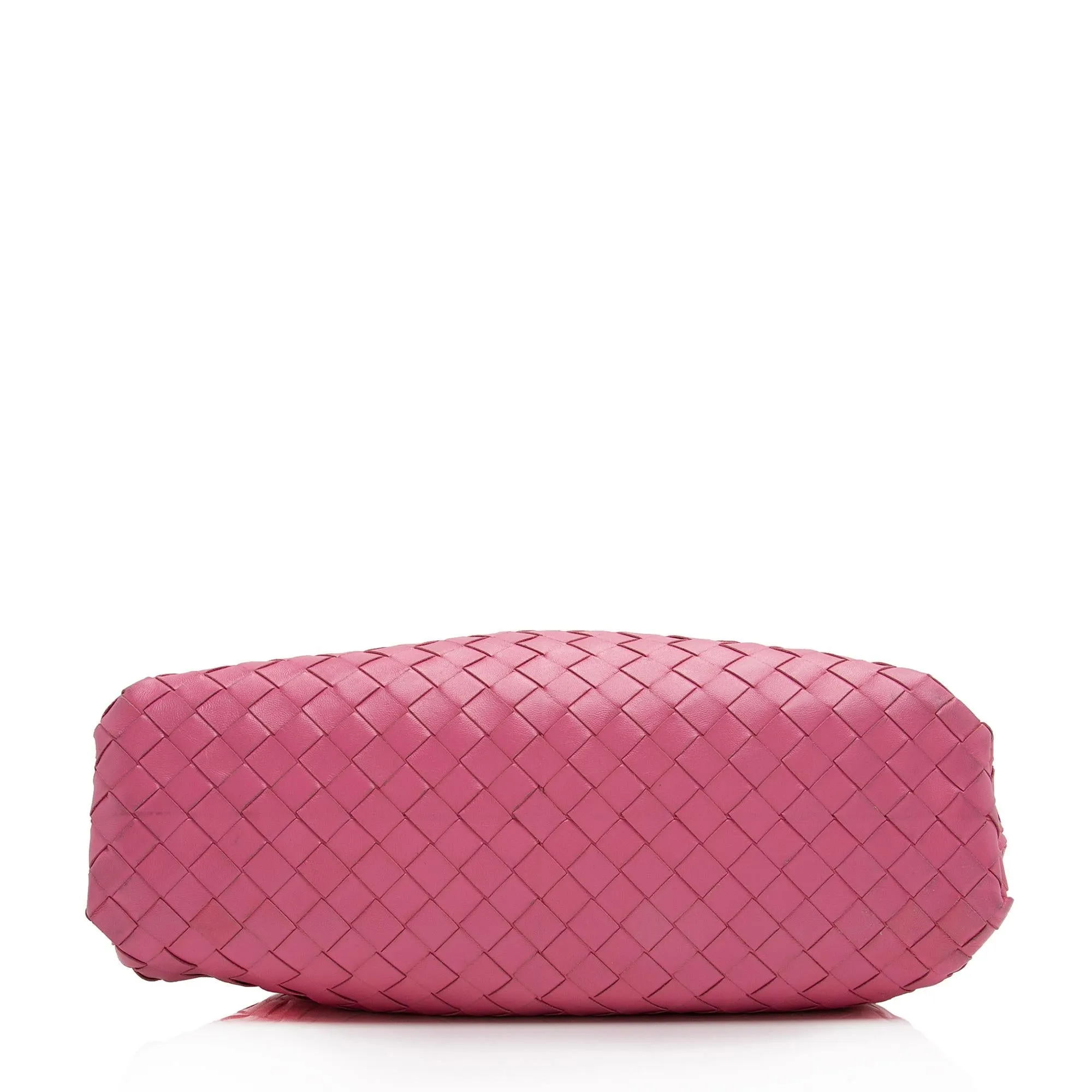 Bottega Veneta Intrecciato Nappa Leather The Pouch Clutch (SHF-23279)