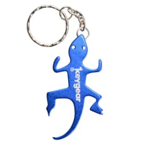 Bottle Opener - Iguana, Blue