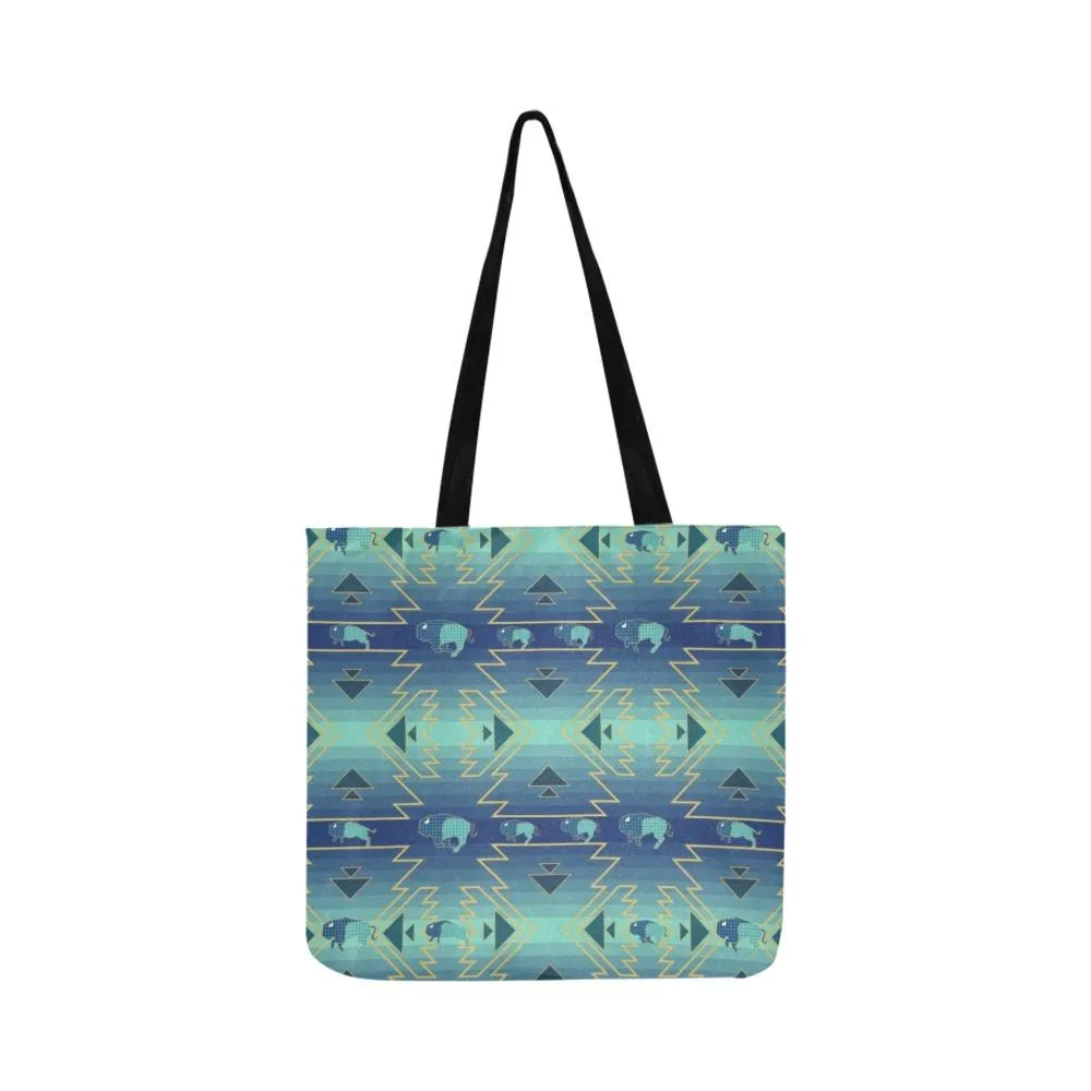 Buffalo Run Reusable Shopping Bag (Two sides)