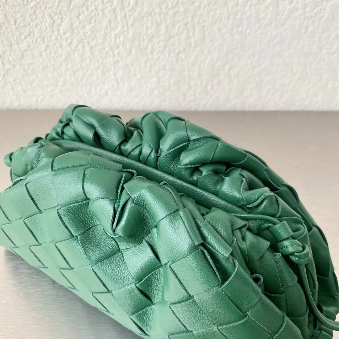 BV Mini Pouch Green, For Women, Bags 8.6in/22cm