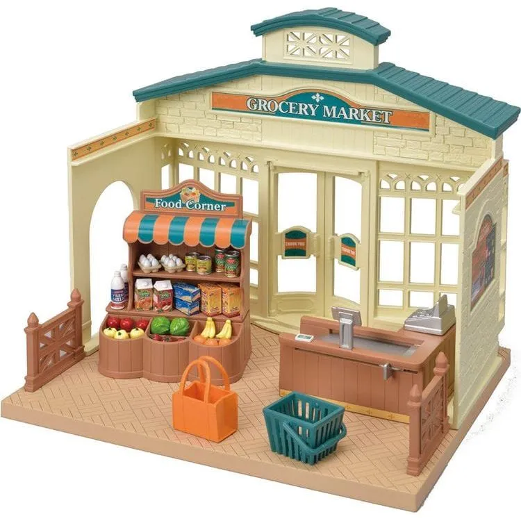 Calico Critters Grocery Market, Dollhouse Playset