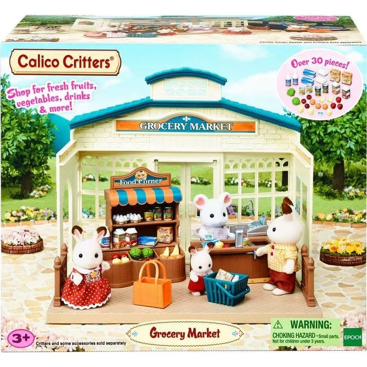 Calico Critters Grocery Market, Dollhouse Playset